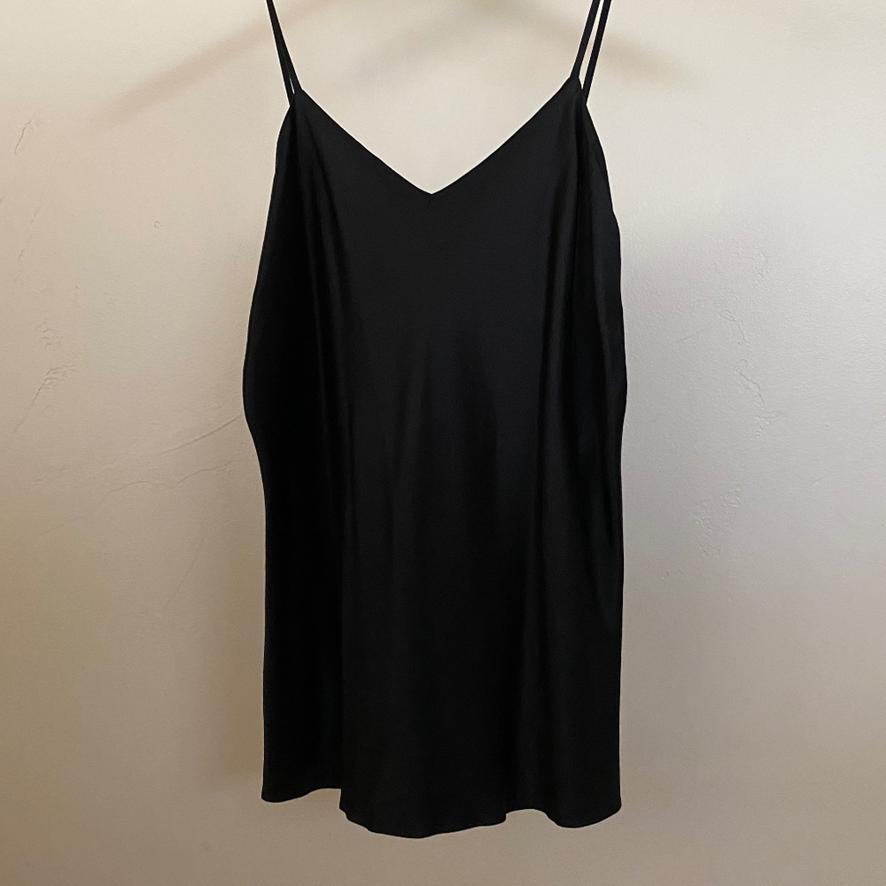 Black silk camisole, never worn